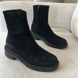 BY FAR Kah suede ankle boots (RARE)